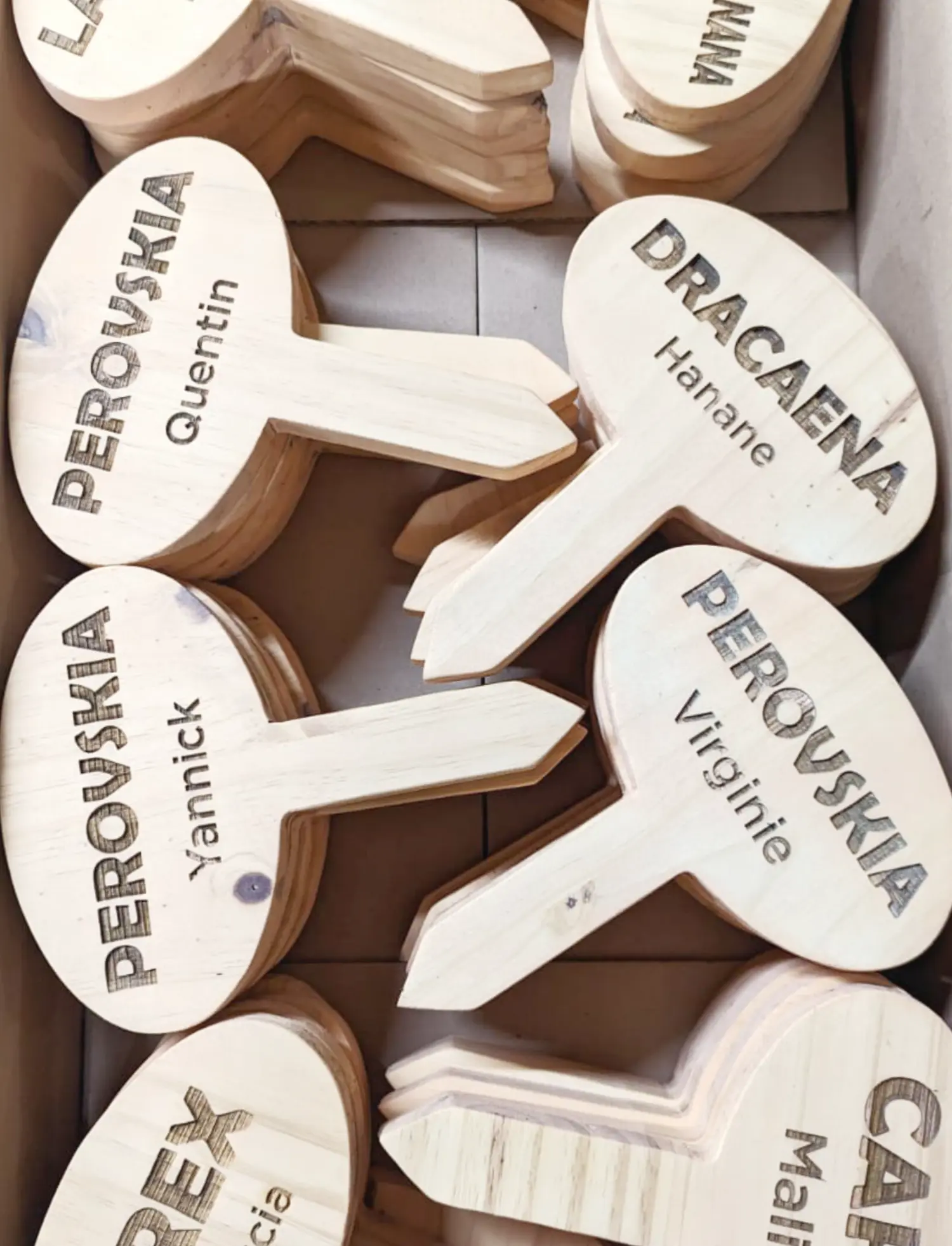 Découpe CNC bois artisanal